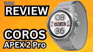 COROS APEX 2 Pro REVIEW [upl. by Kcire374]