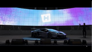 LAMBORGHINI AVENTADOR LIBERTY WALK Illegal Night BUDDA FORZA HORIZON 5 [upl. by Anwahs753]