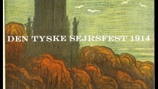 Tysk sejrsfest på Dybbøl 1914 i anledning af 50året for sejren i 1864 [upl. by Redmer]