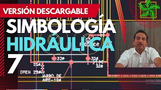 Plano con Simbologia de Instalacion Hidraulica Autocad 7💧 [upl. by Andi]