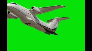 Aeroplane green screen video [upl. by Aihsat71]