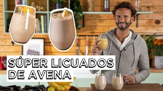 Super Licuados de Avena  Para bajar el colesterol  Para verte joven [upl. by Irvin]