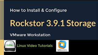 How to Install and Configure Rockstor 391 NAS Storage  Quick Look on VMware Workstation [upl. by Raddi595]