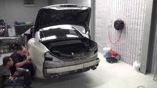 ZR Auto  Mercedes SL500 Vinyl Wrap Time Lapse [upl. by Pattison39]