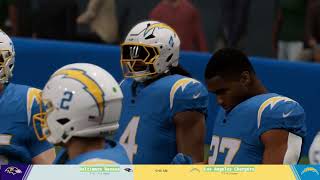 Madden 25 LIVE🔴 Baltimore Revens vs Los Angeles Chargers Week 12 NFL Full Game [upl. by Renaldo663]