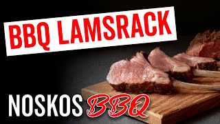 LAMSRACK van de BBQ met een mediterrane kruidenkorst [upl. by Nerret]