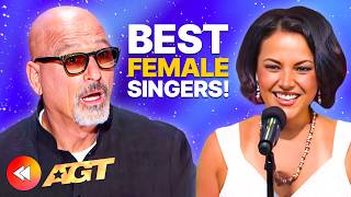 TOP 25 FEMALE Singers On Americas Got Talent 🤩🎤 [upl. by Ennairek]