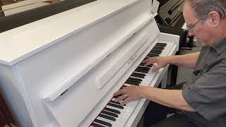 New White Piano for sale [upl. by Surovy]