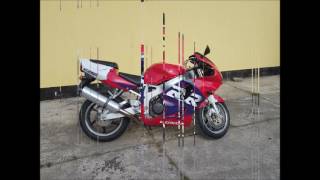 Honda CBR 900 RR SC33 II with viper Exhaust Sound Baujahr 1998 mit Viper Endschaldämpfer [upl. by Hurleigh]