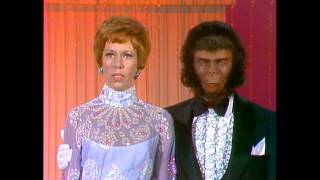 The Carol Burnett Show with Roddy McDowall wearing Planet of the Apes Makeup [upl. by Karlotte761]