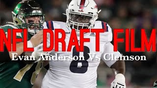 Film Room FAU DT Evan Anderson Vs Clemson [upl. by Radack820]