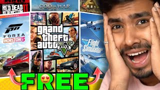 TOP 5 OFFICIAL WEBSITE FOR FREE PC GAMES IN 2023🤩🔥 NO VIRUS  NO CRACK  NO CLICKBAIT [upl. by Haroppiz]