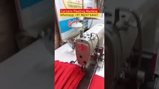 Long pleating machine curtains pleating machine [upl. by Hulton456]