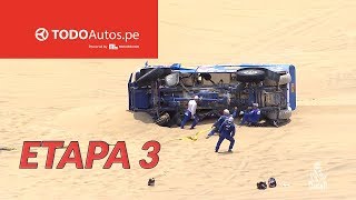 DAKAR 2018 Lo más IMPACTANTE de la ETAPA 3 [upl. by Ellenar]