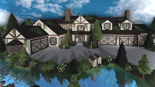 400k Rustic Bloxburg mansion SpeedBuild [upl. by Chastity]