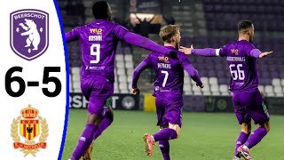 Beerschot vs Mechelen 65 All Penalties Shootout and Extended Highlights [upl. by Rick711]