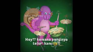 kemana yaa perginya telur² mereka👀😏  mysingingmonstersindonesia mysingingmonsters meme [upl. by Amarillis]