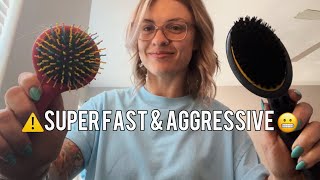 FAST amp AGGRESSIVE ASMR💥⚡️ CHAOTIC LOFI TRIGGERS FOR MAX TINGLES [upl. by Lexie646]