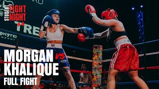 Beca Morgan VS Hannah Khalique  Fight Night Loughborough Round 4 [upl. by Drannel]