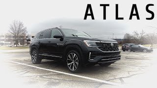 2022 Volkswagen Atlas SEL Premuim RLine  full Review amp Test Drive [upl. by Ainosal]