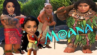 Celebrities in Moana  PART 1 [upl. by Cynthy495]