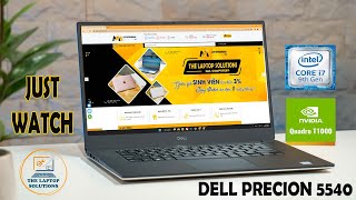 Dell Precision 5540 Mobile Workstation video  Review  THE LAPTOP SOLUTIONS [upl. by Halilak]