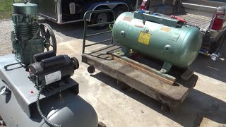 Air compressor tank replacement [upl. by Hrutkay179]