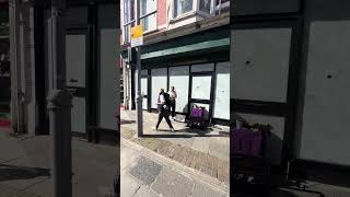 Musician Performing in Bridgend Town Centre Wales [upl. by Halfon]