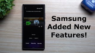 Samsung Just Launched Some New Features [upl. by Ecirtap]