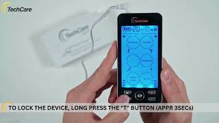 How to setup TechCare Massager Plus 24 Tens Unit Muscle Stimulator [upl. by Wisnicki]