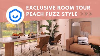 【Exclusive Room Tour】🍑Coohom X Pantone Visualising Peach Fuzz [upl. by Nelaf]