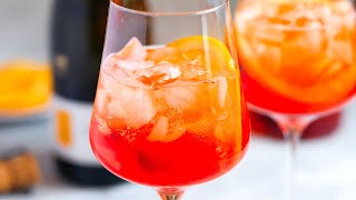 Perfect Aperol Spritz Cocktail Recipe [upl. by Sion]