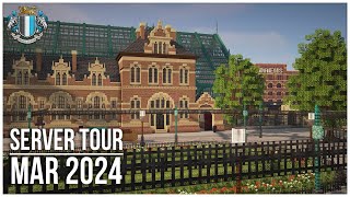 Beautiful Belgium Towns Built In Minecraft  Server Update Tour [upl. by Baler]