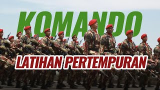 LAGU KOMANDO LATIHAN PERTEMPURAN quotDISINI KAMI DILAHIRKANquot [upl. by Divadnoj159]