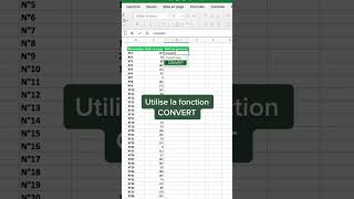 Comment convertir des données sur excel N’oublies pas de sauvegarder pour plus tard [upl. by Esilehc]