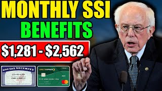 SOCIAL SECURITY UPDATE12812562 Monthly SSI Benefit Checks in 2024 Supplemental Security Income [upl. by Cychosz]