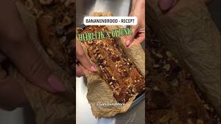 Glutenvrij amp Gezond Bananenbrood Recept 🍌 shorts glutenvrij [upl. by Eulalie885]