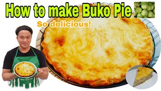 How to make buko pie [upl. by Robinette]