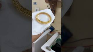 Gold Plating Machine electroplating gold immitationjewellery silver Diy shorts goldpolish [upl. by Verene]