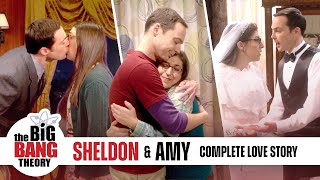 The Full Sheldon and Amy Story  The Big Bang Theory [upl. by Acinorrev]