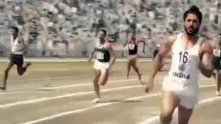 Milkha Singh vs Abdul khalik milkhasingh milkha motivation trending viral shortvideo race [upl. by Eseerehs]