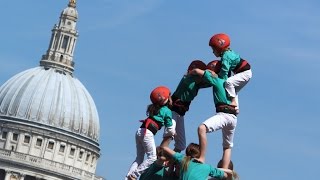 Castellers 🎺🏰🎆  Beginner Spanish  Spanish Festivals 5 [upl. by Aroved680]