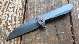 The Peter Rassenti Druid Custom Knife The Full Nick Shabazz Review [upl. by Herminia]