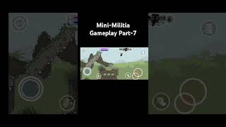 MiniMilitia Gameplay Part7 minimilitiadoodlearmy gaming minimilitia da2minimilitia games [upl. by Asoramla]