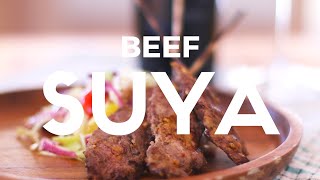 Beef Suya  African Spiced Kabobs Recipe [upl. by Osnerol266]