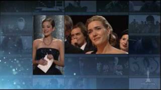 Kate Winslet winning Best Actress for quotThe Readerquot  81st Oscars 2009 [upl. by Nalliuq344]