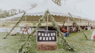 Decorating a Wedding Tent [upl. by Lupe]