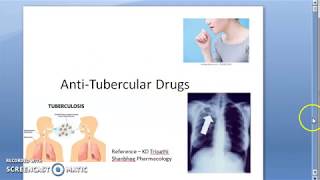 Pharmacology 765 d Pyrazinamide Ethambutol Streptomycin Anti Tubercular Tuberculosis Treatment [upl. by Gilus]