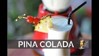 Como fazer Piña Colada  A melhor receita [upl. by Aribold]