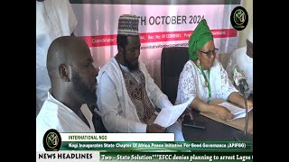 KOGI STATE INAUGURATES AFRICA PEACE INITIATIVE FOR GOOD GOVERNANCE [upl. by Ahsiemal248]